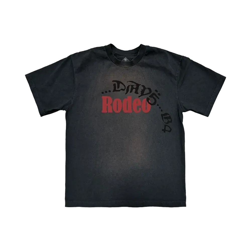 Travis Scott Cj x Sp5Der Days Before Rodeo Tee I "Black"