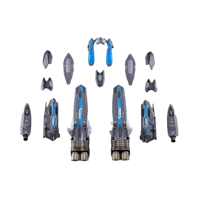 BANDAI "DX CHOGOKIN" -Macross Delta- SUPER PARTS SET for VF-31AX KAIROS-PLUS (Hayate Immelmann)