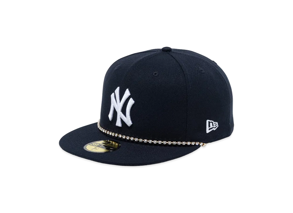 NEW ERA x Swarovski 59Fifty Crystal Chain New York Yankees "Navy"