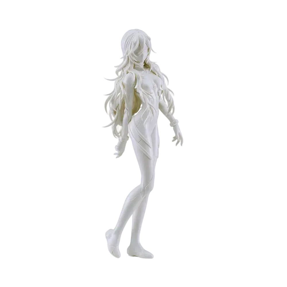 Max Factory "PLAMAX" -Rebuild of Evangelion- Rei Ayanami: Long Hair Ver. (Sculptor's White)