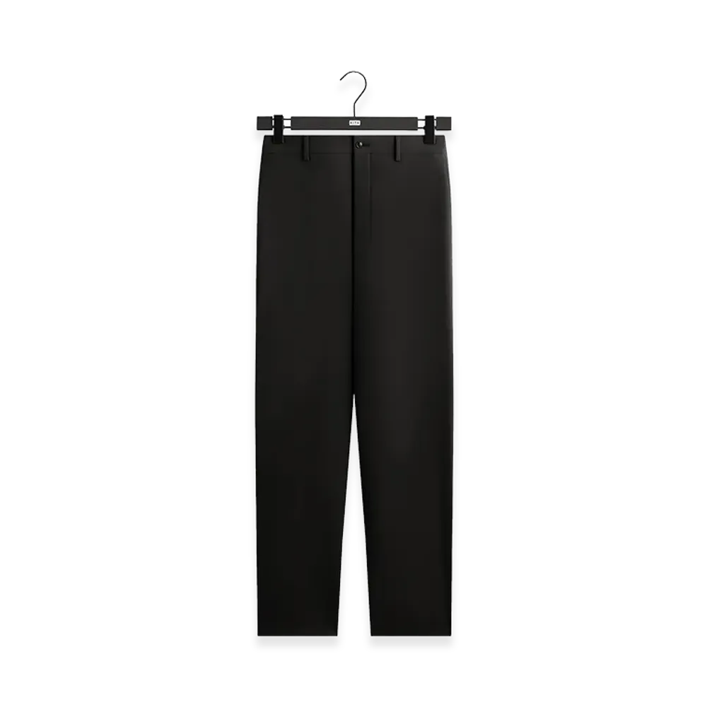 Kith &Kin x Giorgio Armani Milano Crepe Flat Front Trouser "Black"