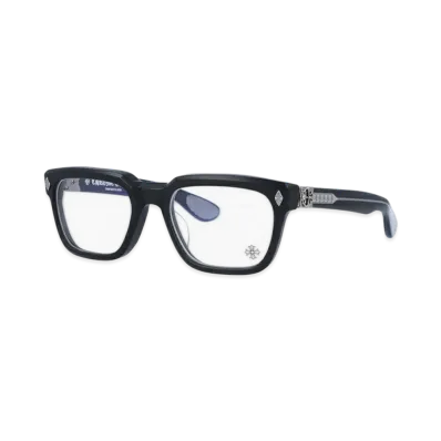 Chrome Hearts DAFFADLDO 53 Square Floral "Matte Black"