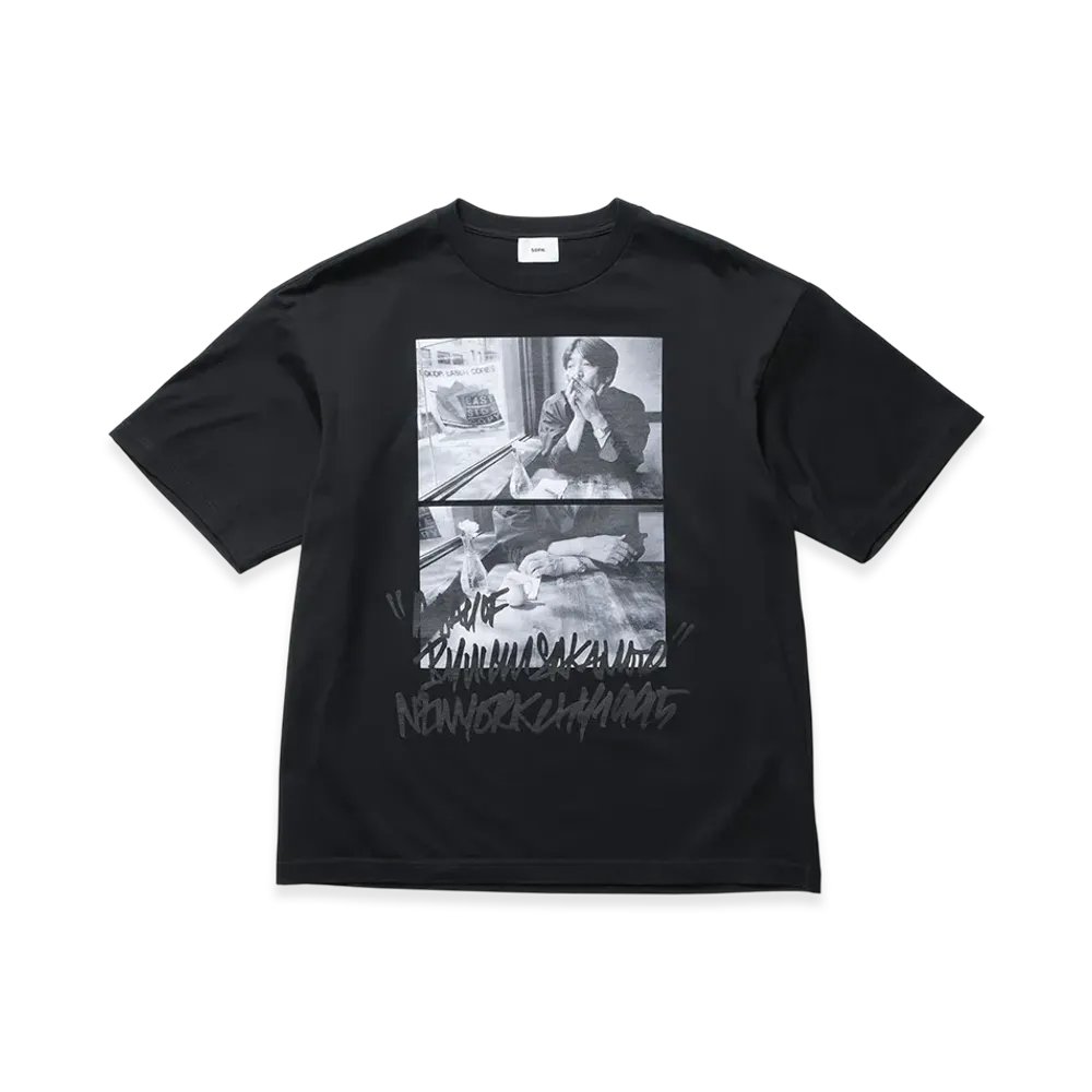 SOPH. x Kazunali Tajima S/S Tee Cafe "Black"