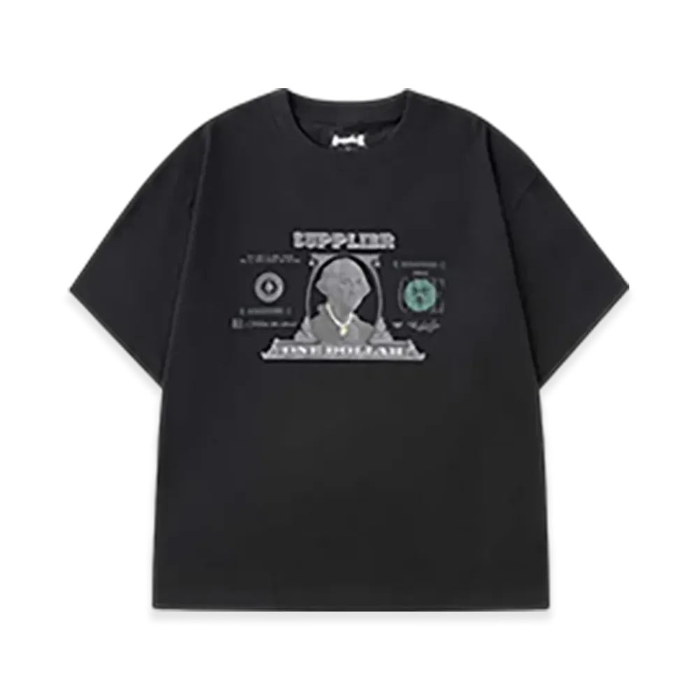 SUPPLIER Dollar Bill Tee "Black"