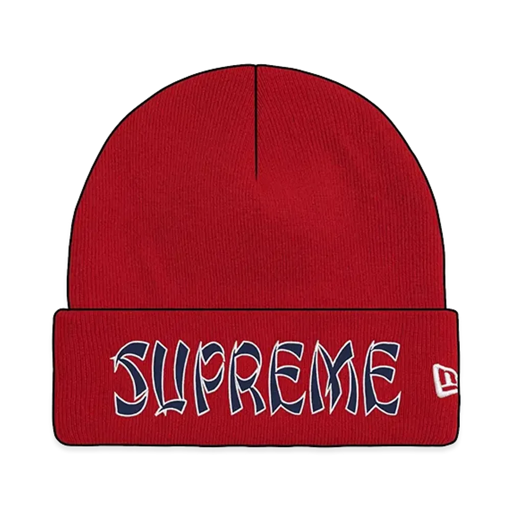 Supreme New Era Action Beanie "Red"