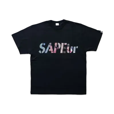 SAPEur Youth Retro Girls S/S Tee "Black"