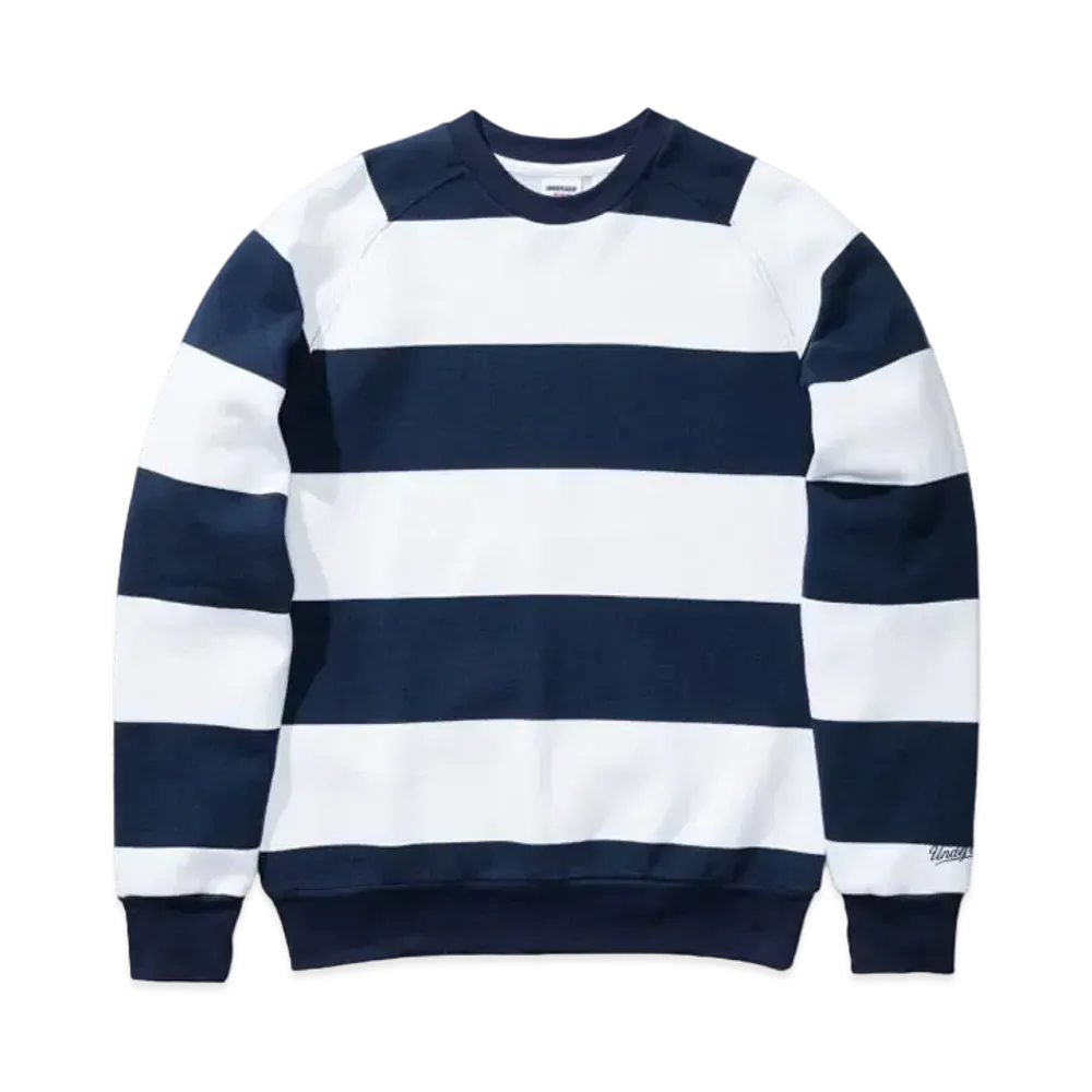 UNDEFEATED STRIPED CREWNECK - 20012 "White"