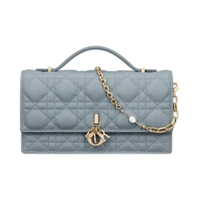 Dior Miss Dior Mini Bag Cannage Lambskin "Cloud Blue"