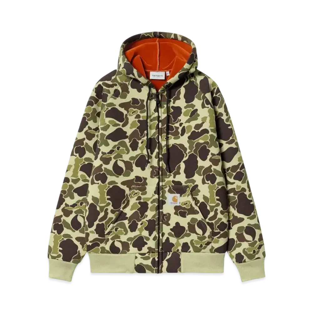 Carhartt WIP Car-Lux Hooded Jacket "Camo Duck Green / Turmeric"