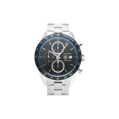 TAG Heuer Carrera Caliber 16 Ringmaster Jenson Button "Black/Stainless Steel/Silver"