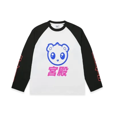 PALACE Kawaii Raglan Longsleeve "White"