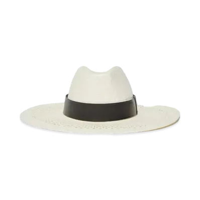 Max Mara Sydney Paper Sun Hat "White"