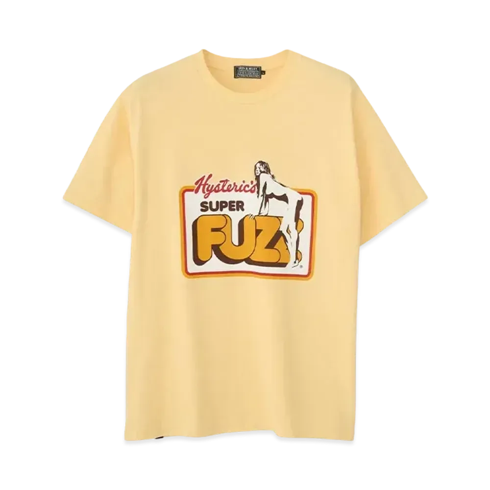 HYSTERIC GLAMOUR Morning Beat Tee "Yellow"