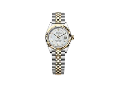ROLEX Lady-Datejust 28mm Oystersteel & Yellow Gold 279173 "White Mother-of-Pearl"