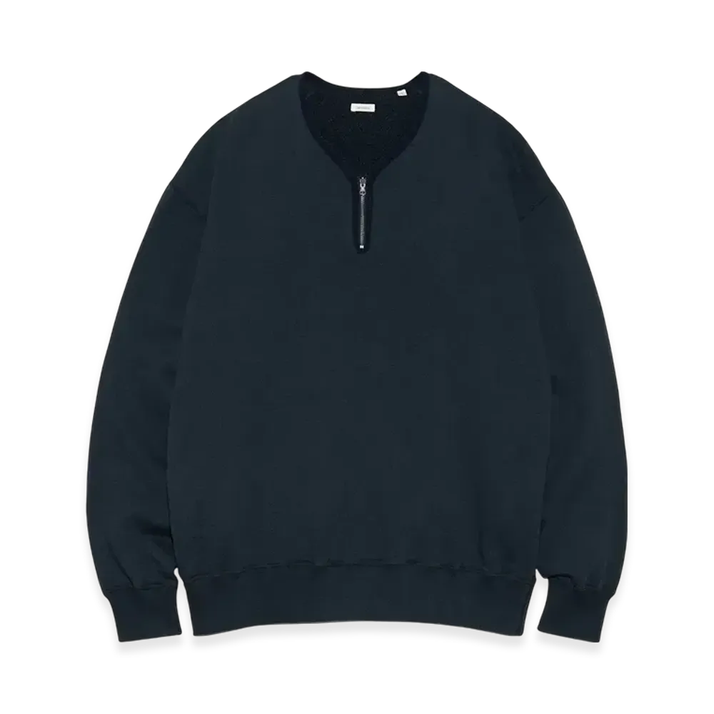 nanamica Reversible Half Zip Sweat "Navy"