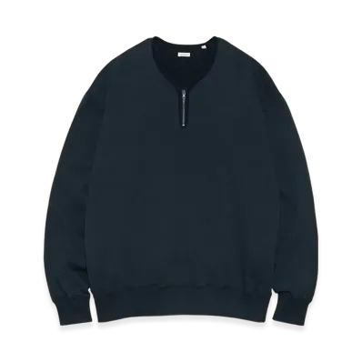 nanamica Reversible Half Zip Sweat "Navy"