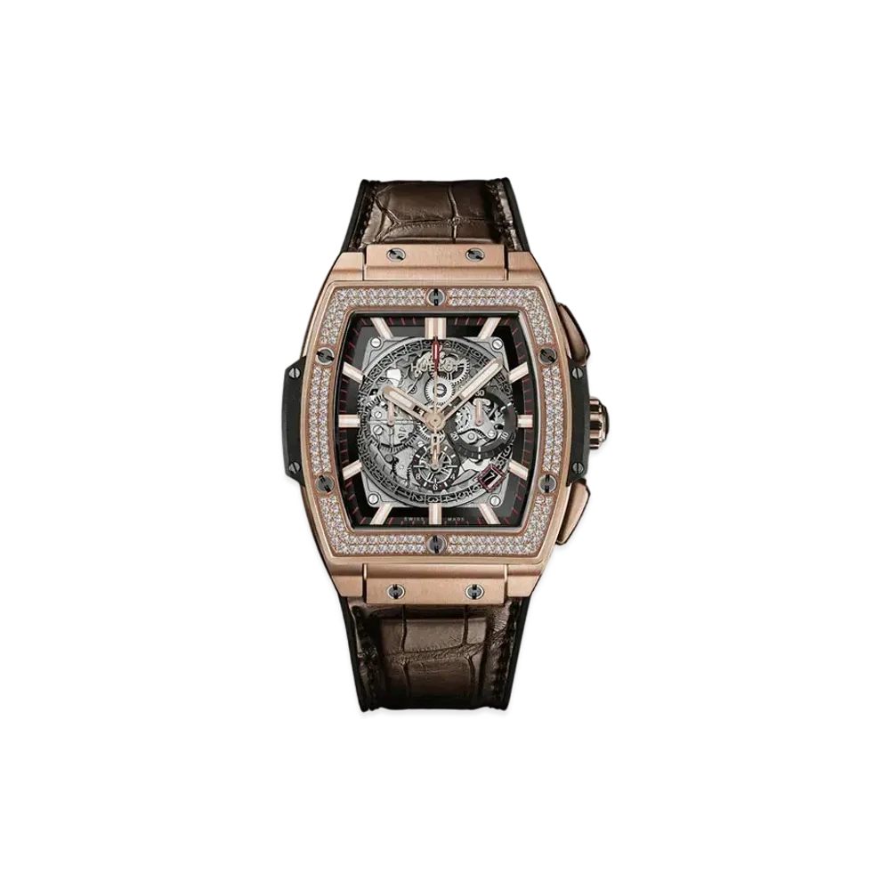 HUBLOT Spirit of Big Bang King Gold Diamonds 45mm