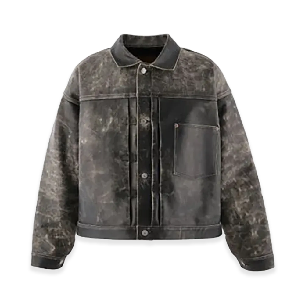 Saint Mxxxxxx x BerBerJin BBJ Leather Jacket "Black"