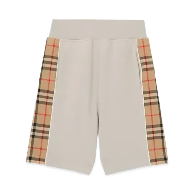 Burberry Kids Nolen Bermuda Shorts "Gray"