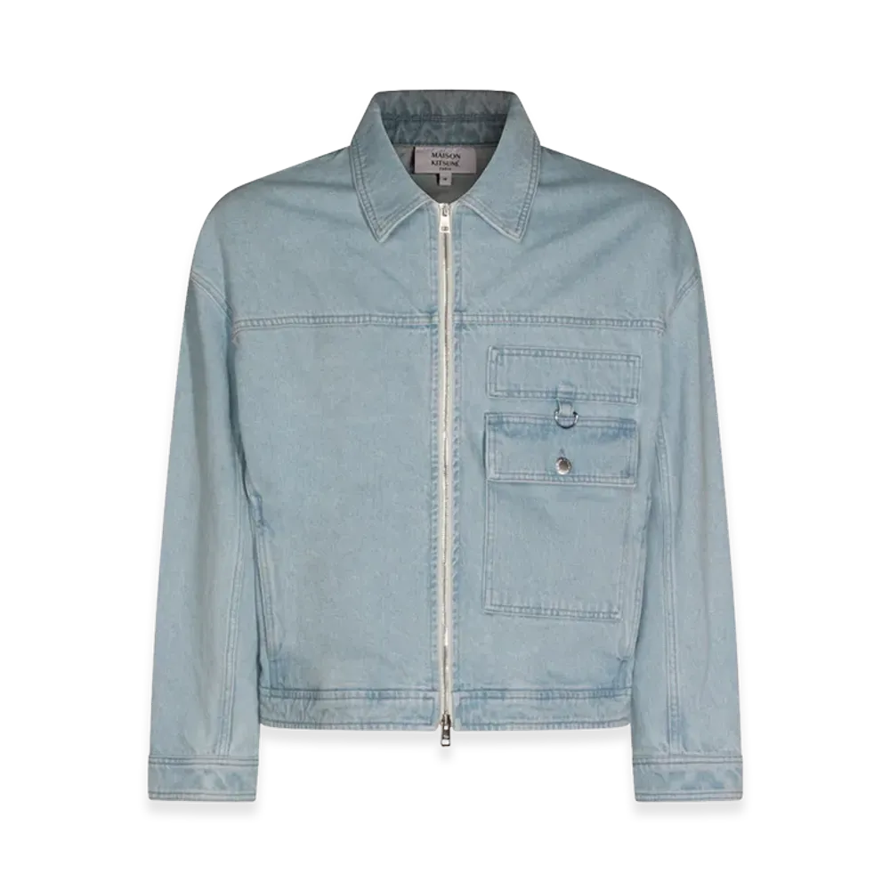Maison Kitsune Jackets "Blue"