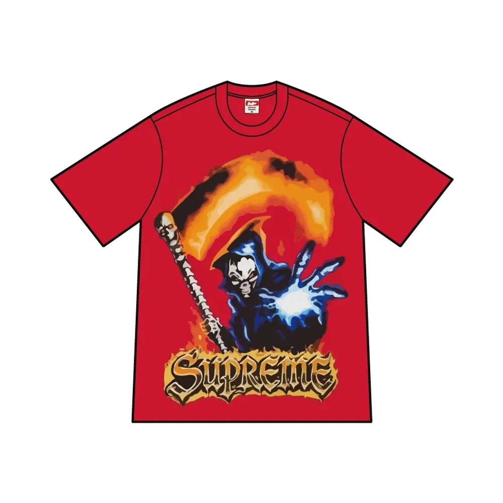 Supreme Grim Reaper Tee "Red"