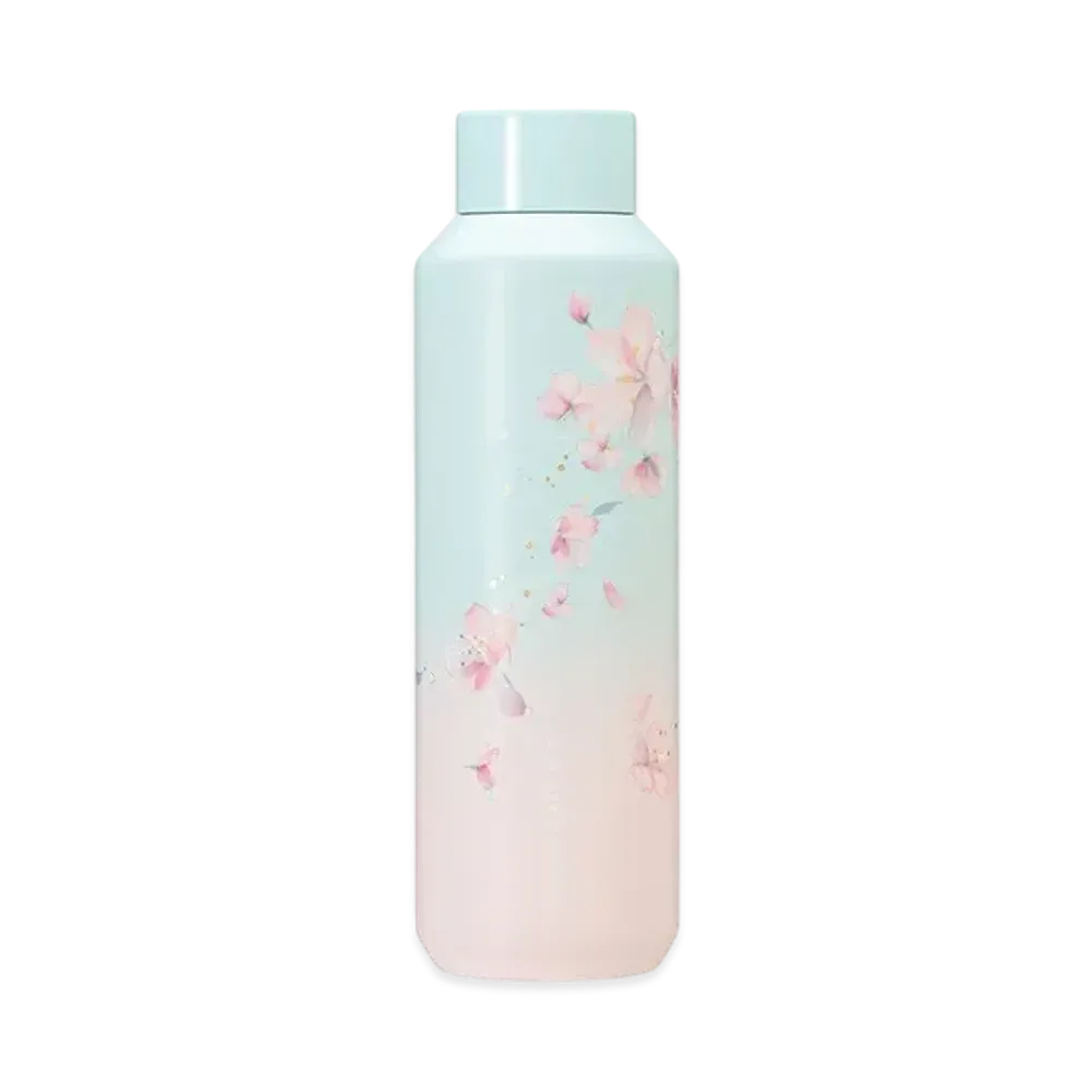 STARBUCKS SAKURA2025 Stainless Steel Bottle Pale Blue Gradation 591ml "Pink/Blue"