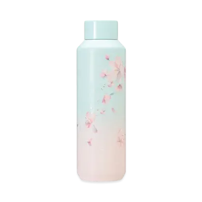 STARBUCKS SAKURA2025 Stainless Steel Bottle Pale Blue Gradation 591ml "Pink/Blue"