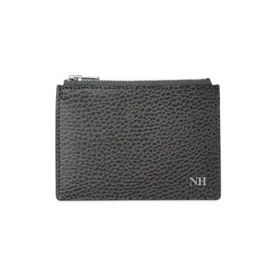 NEIGHBORHOOD Leather Card Case "Gray"