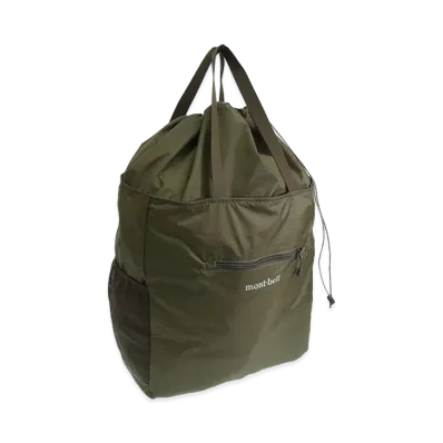 mont-bell Pocketable Light Tote Bag L "Dark Green"