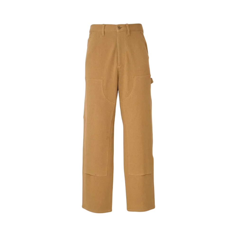 HYSTERIC GLAMOUR Double Knee Painter Pants "Brown"