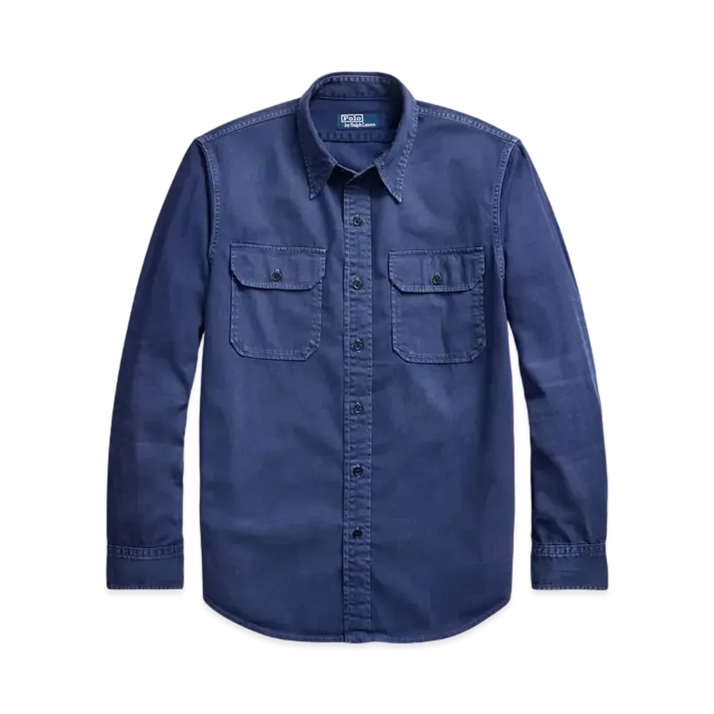 Polo Ralph Lauren Classic Fit Denim Work Shirt "Blue"