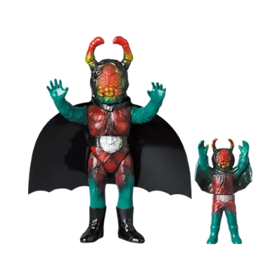 MEDICOM TOY "Toei Retro Sofvi Collection" -Masked Rider- Spider Man (Regenerated Phantom) + Mini Soft Vinyl