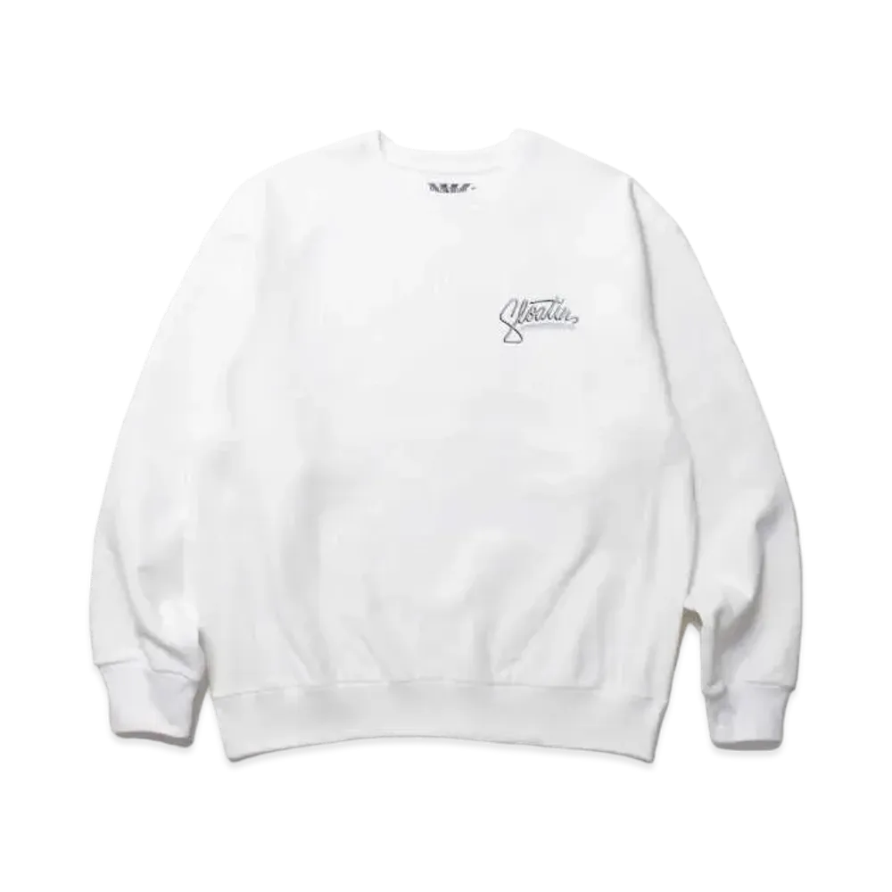 APHRODITEGANG FLOATIN' HEAVY WEIGHT SWEAT SHIRT "White"