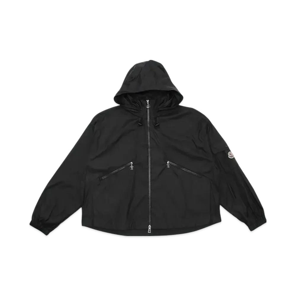 MONCLER Blouson Hemmer Windbreaker "Black"