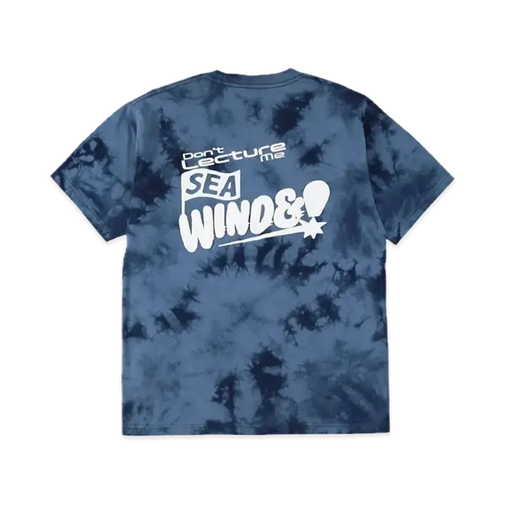WIND AND SEA Seatomo - DLM Tie-Dye Tee "Navy"
