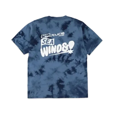 WIND AND SEA Seatomo - DLM Tie-Dye Tee "Navy"