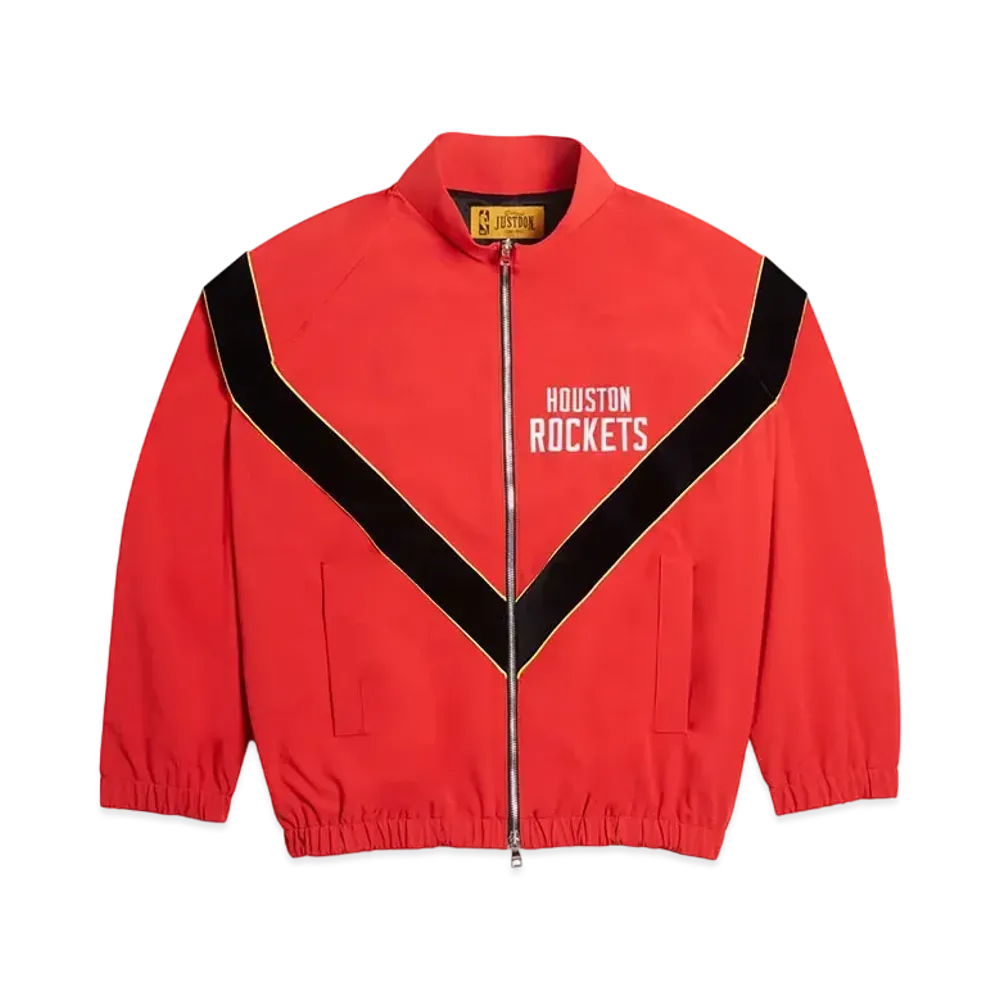 Just Don Houston Rockets Track Jacket "Red"