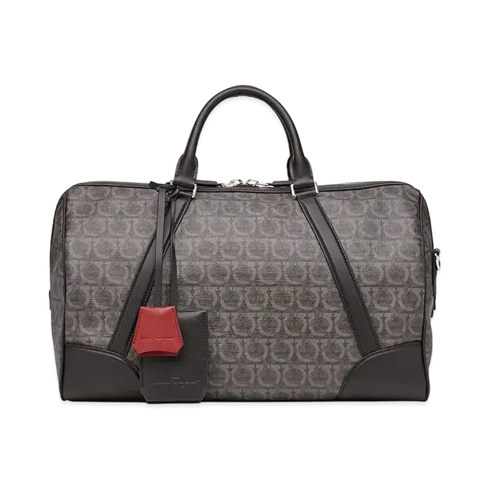 Salvatore Ferragamo Duffel Bag "Black/Gray"