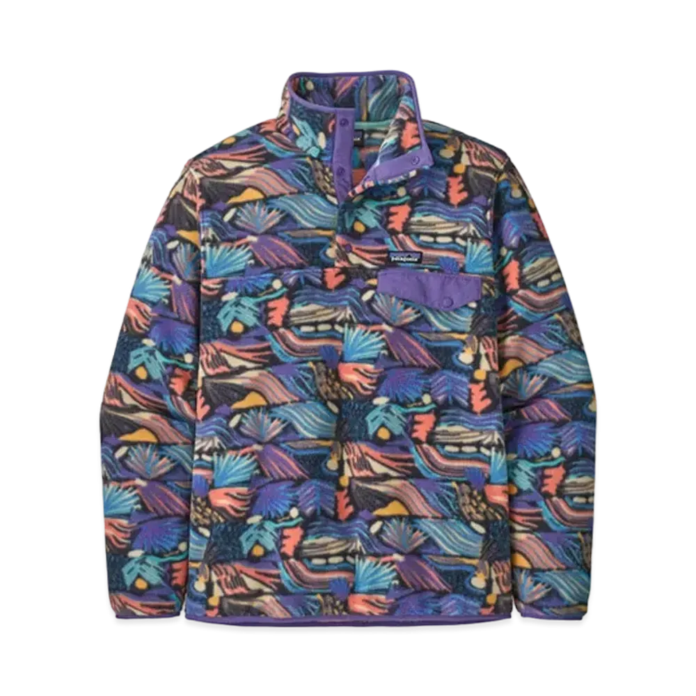 patagonia Men's Lightweight Scintilla Snap T-Pullover "Pitch Blue"