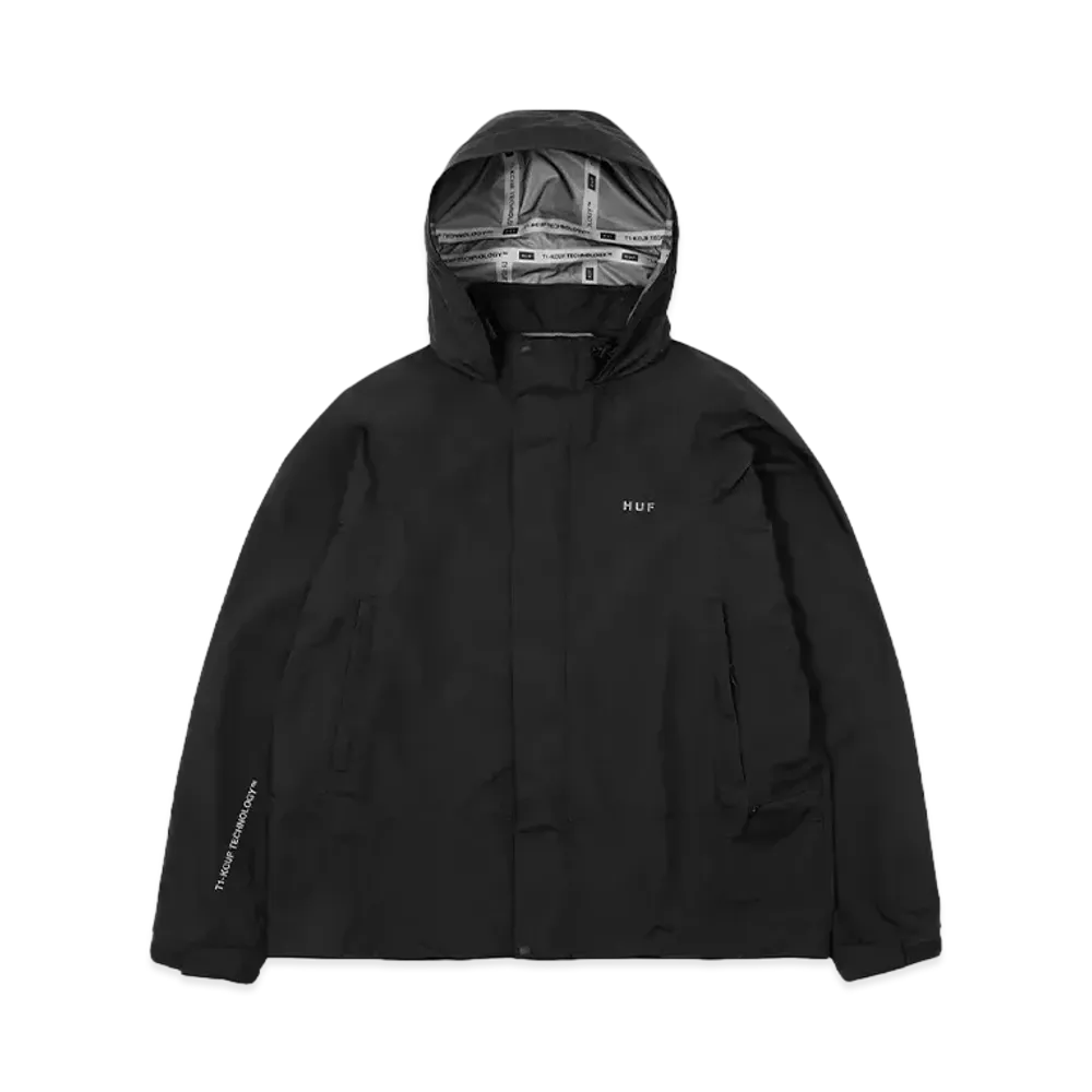 HUF OG Logo 3L Shell Jacket "Black"