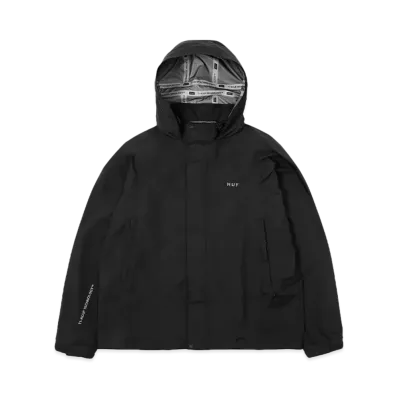 HUF OG Logo 3L Shell Jacket "Black"