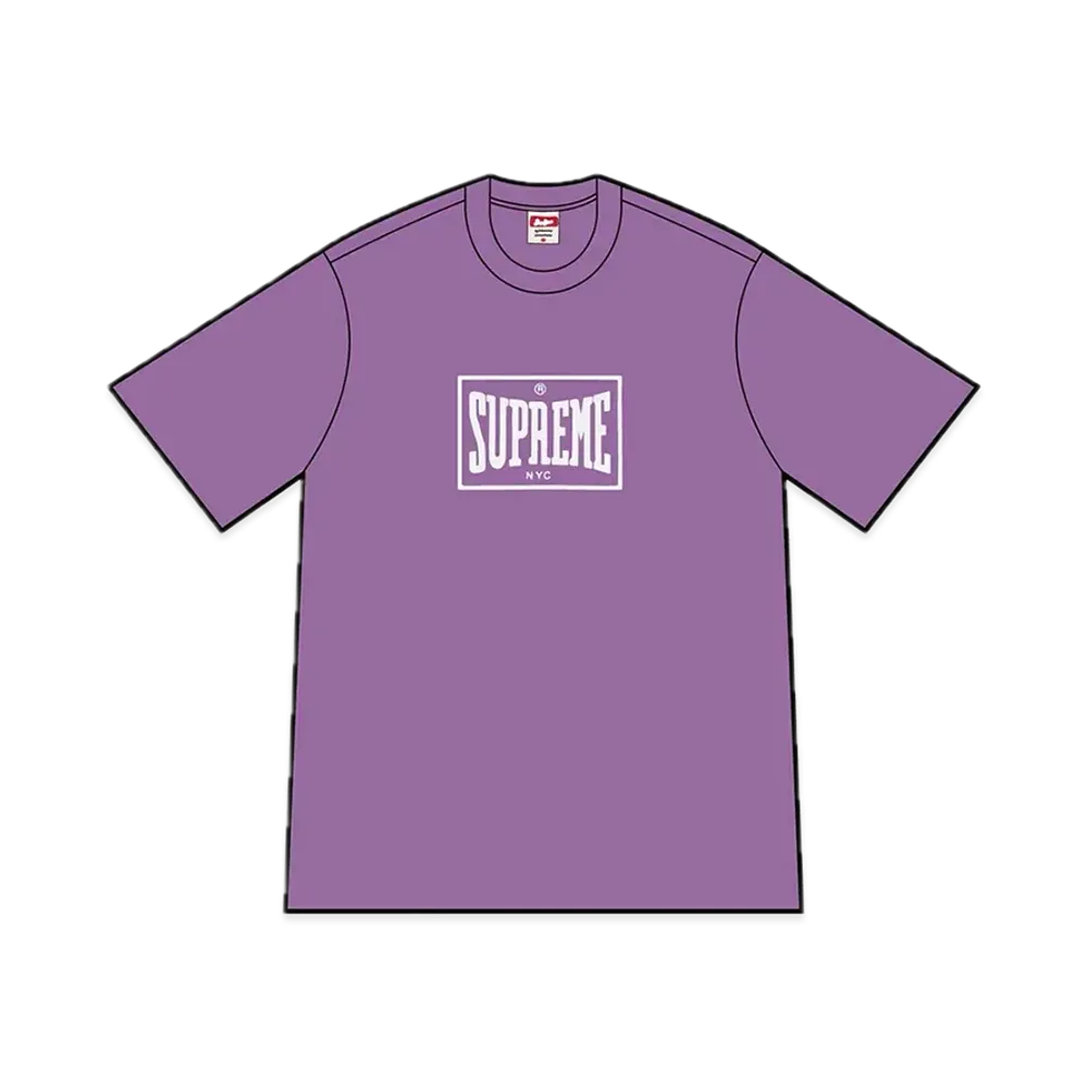 Supreme Warm Up Tee "Purple"