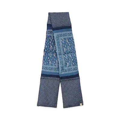 visvim DOWN MUFFLER INDIGO P.W. (N.D.) "Dk.Indigo"