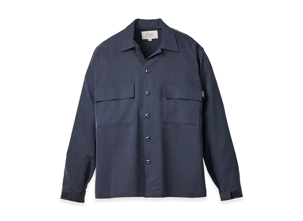 SEDAN ALL-PURPOSE Millitary Over Shirts "Black"