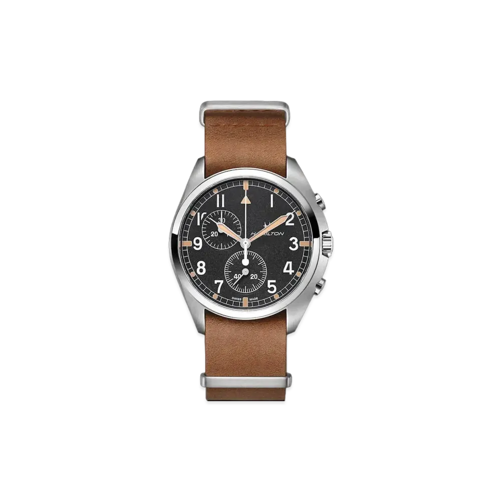 Hamilton Khaki Aviation Pilot Pioneer Chrono Quartz