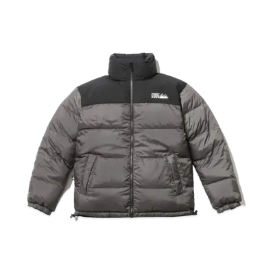 FIRST DOWN REVERSIBLE DOWN JACKET "Black/Charcoal"