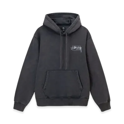 Stussy Dyed Stussy Designs Hoodie "Black"