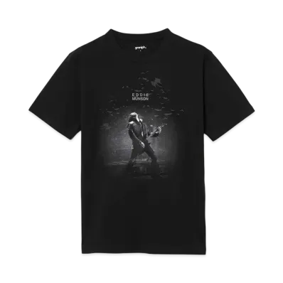 graniph x Stranger Things Eddie Munson T-Shirt "Black"