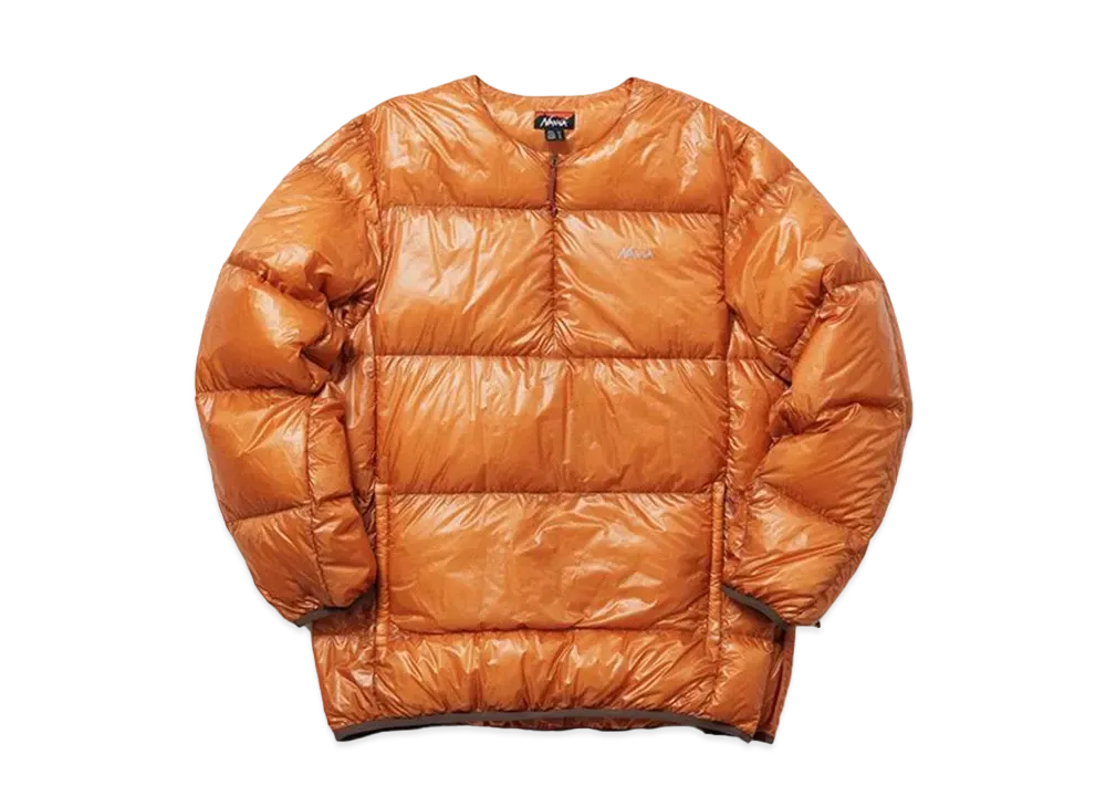 NANGA Down Crew Neck Top "Orange"