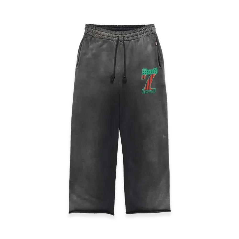 BOW WOW #7 Vinyl Sweat Pants Aged "Black"